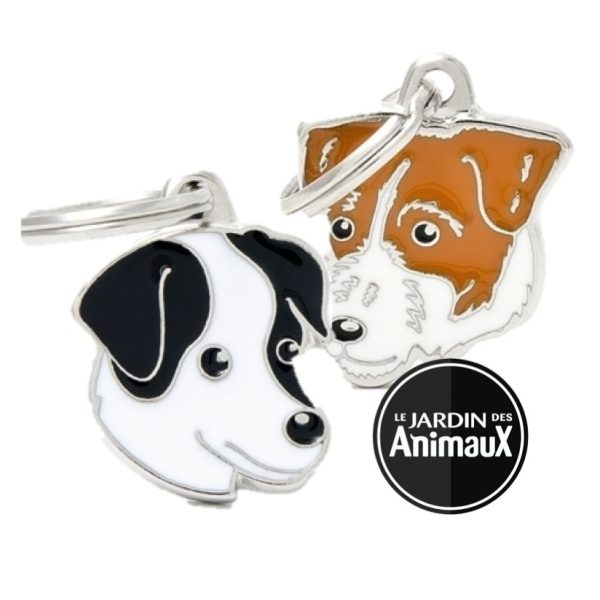 Médaille pour chien collection Friends, JACK RUSSELL, couleurs variées For Discount