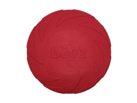 Bud z Jouet en caoutchouc pour chien - Disque volant - Rouge Sale