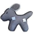 Bud z Jouet en peluche Patchs - Pitou - Gris on Sale