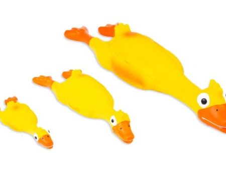 Bud z Jouet en latex avec  Squeaker  - Canard - Jaune Online Sale