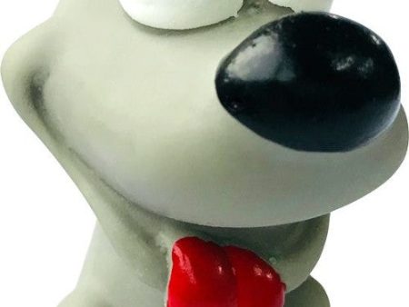 Bud z Jouet en latex avec  Squeaker  - Mini chien - Gris Fashion