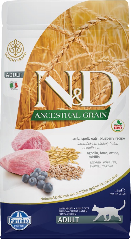 Nourriture Farmina N&D grains ancestraux, Agneau et bleuet Fashion