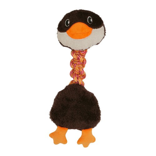 Bud z Jouet en peluche avec corde - Canard sauvage For Discount