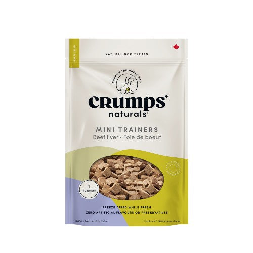 Crumps  Naturals, mini-bouchées d entrainement pour chien, Foie de boeuf lyophilisé Online