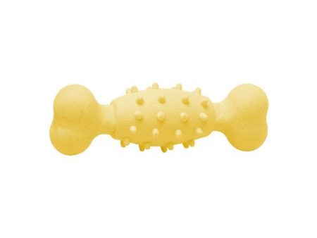 Bud z Jouet en caoutchouc pour chien - Os de mousse - Jaune on Sale