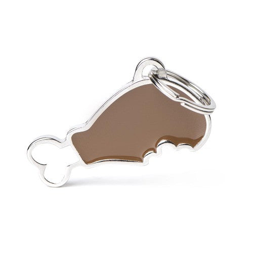 Médaille pour chien collection Food, Cuisse de poulet For Discount