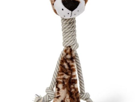 Bud z Jouet en peluche avec corde - Jaguar à long cou on Sale