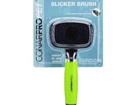 Conair Pro Groom Brosse démêlante (slicker), auto-nettoyante Cheap