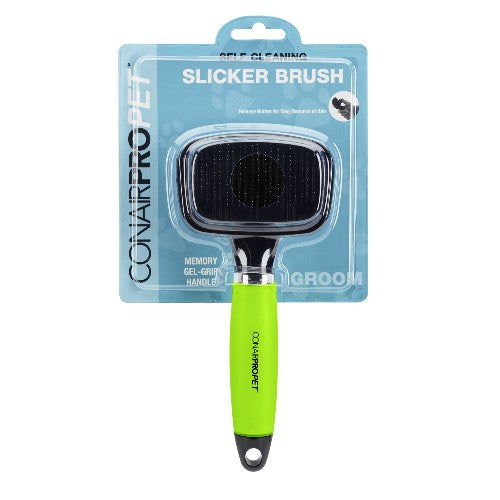 Conair Pro Groom Brosse démêlante (slicker), auto-nettoyante Cheap