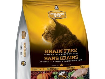 Nourriture pour chat Trouw Nutrition Wholesome Blend sans grains, Dinde   canard Supply