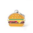 Médaille pour chien collection Food, Burger Cheap