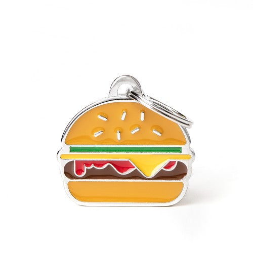 Médaille pour chien collection Food, Burger Cheap