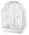 Cage Tulipa pour perruches   pinsons   serins, blanche For Cheap