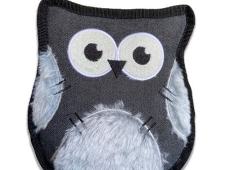 Bud z Jouet en peluche Patchs - Hibou - Gris For Cheap