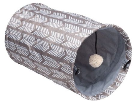 Bud z Jouet pour chat - Tunnel gris Discount