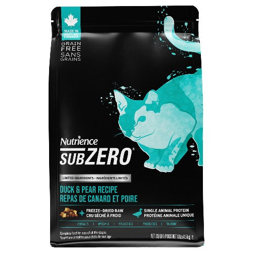 Nourriture Nutrience SubZero à ingrédients limités, Repas de canard et poire - 2 formats For Cheap