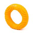 Bud z Jouet en latex avec  Squeaker  pour chien - Anneau - Orange Fashion