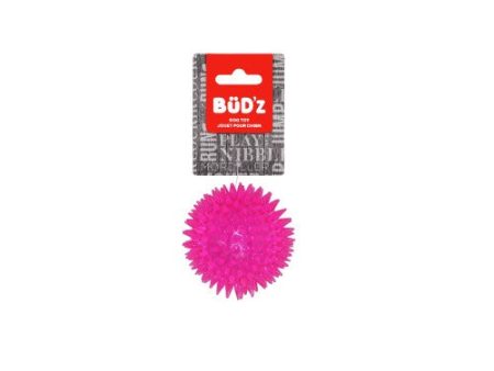 Bud z Jouet pour chien - Balle à pointes - Rose Discount