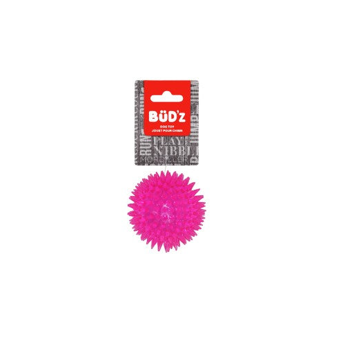 Bud z Jouet pour chien - Balle à pointes - Rose Discount