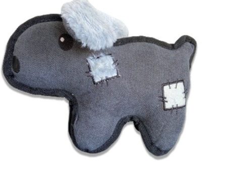 Bud z Jouet en peluche Patchs - Lapin - Gris Online now