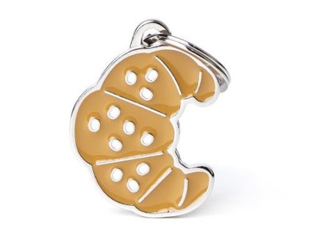 Médaille pour chien collection Food, Croissant Online Sale