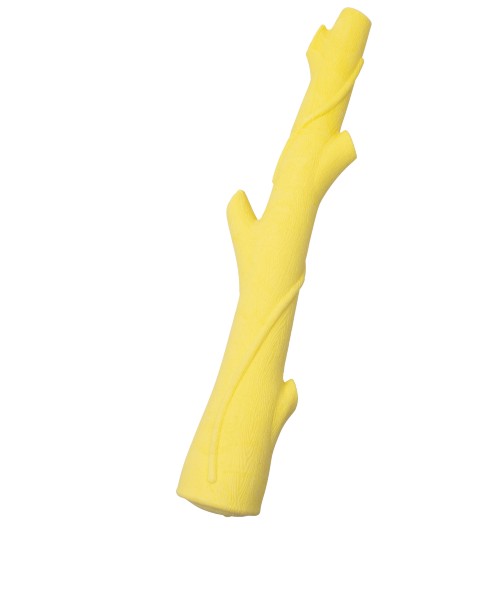 Bud z Jouet en caoutchouc pour chien - Branche de mousse - Jaune For Cheap