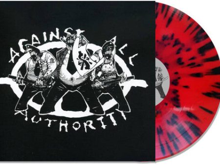 Against All Authority - 24 Hour Roadside Assistance LP (Red w  Black Splatter Vinyl) Online now