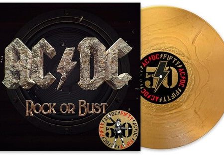 AC DC - Rock Or Bust LP (Gold Vinyl) Online