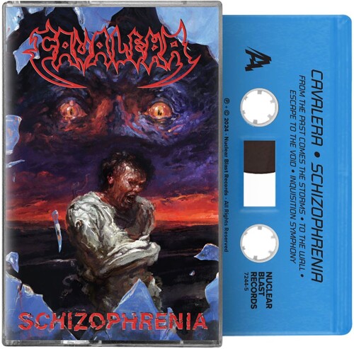 Cavalera - Schizophrenia Cassette (Blue Shell) Hot on Sale