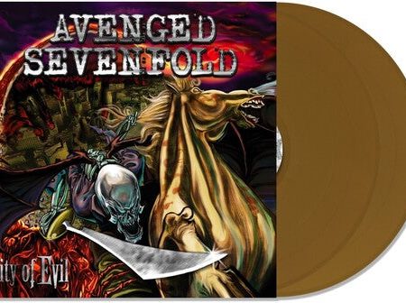 Avenged Sevenfold - City Of Evil LP (Gold Vinyl) For Sale