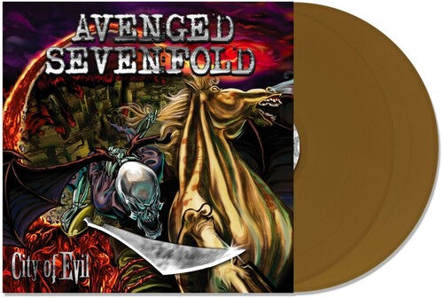 Avenged Sevenfold - City Of Evil LP (Gold Vinyl) For Sale