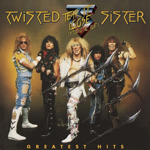 Twisted Sister -  Greatest Hits: Tear It Loose (Studio & Live, Clear Gold Vinyl) For Discount