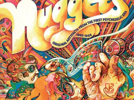 Various Artists - Nuggets: Original Artyfacts From The First Psychedelic Era: 1965-1968 2LP (Psychedelic Red & Yellow Vinyl) Online Hot Sale