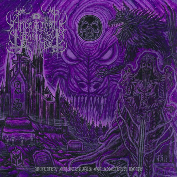 Ancestral Shadows - Wolven Mysteries Of Ancient Lore LP (Purple Pink White Splatter Vinyl) Discount