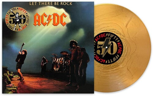 AC DC - Let There Be Rock LP (Gold Vinyl) Fashion