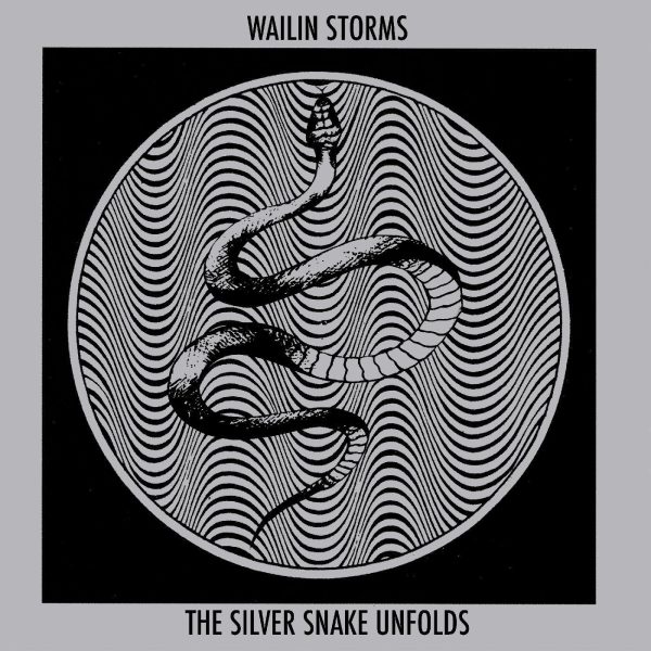 Wailin Storms - The Silver Snake Unfolds And Swallows The Black Night Whole LP (Blue Blob In Green Vinyl) Supply