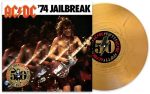 AC DC -  74 Jailbreak LP (Gold Vinyl) Online Hot Sale