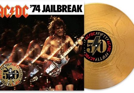 AC DC -  74 Jailbreak LP (Gold Vinyl) Online Hot Sale