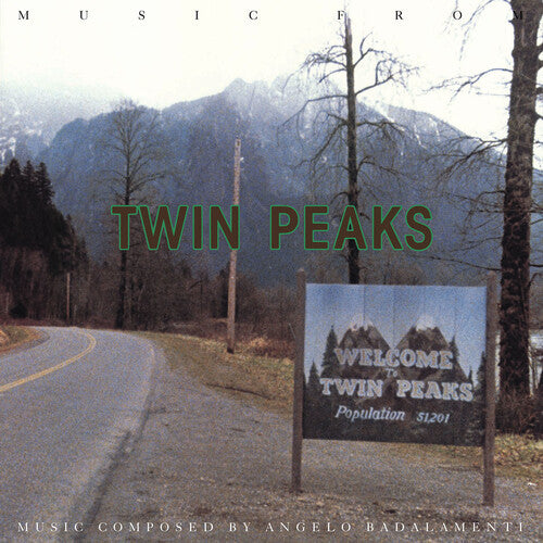 Twin Peaks (Angelo Badalamenti) - Original Soundtrack LP (Green Vinyl) Online Hot Sale