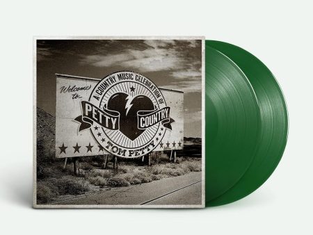 Various Artists - Petty Country: A Country Music Celebration Of Tom Petty 2LP (Evergreen Vinyl) on Sale