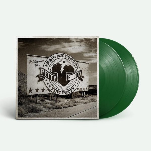 Various Artists - Petty Country: A Country Music Celebration Of Tom Petty 2LP (Evergreen Vinyl) on Sale