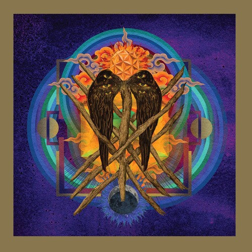 YOB - Our Raw Heart 2LP (Blue and Gold moonphase with splatter vinyl) Online now