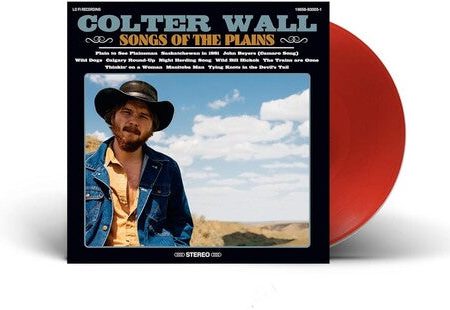 Colter Wall - Songs Of The Plains LP (Red Vinyl) Fashion