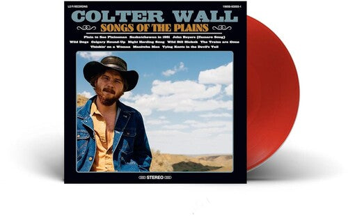 Colter Wall - Songs Of The Plains LP (Red Vinyl) Fashion