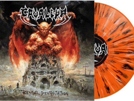 Cavalera - Bestial Devastation LP (Orange Black White Vinyl) For Discount