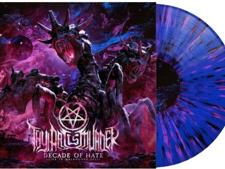 Thy Art Is Murder - Decade of Hate (Live in Melbourne 2023) (Blue W  Black Pink Splatter) Fashion