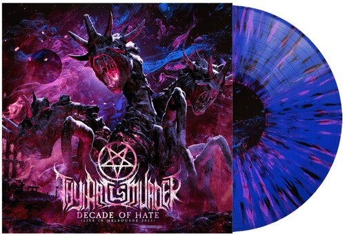 Thy Art Is Murder - Decade of Hate (Live in Melbourne 2023) (Blue W  Black Pink Splatter) Fashion