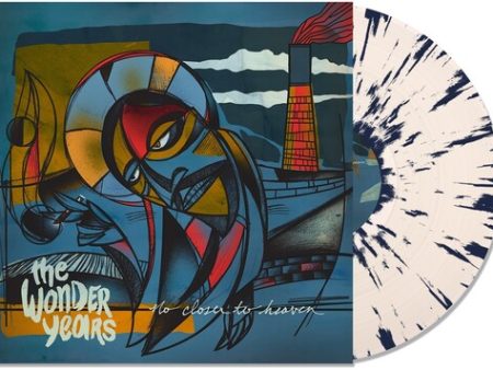 The Wonder Years - No Closer To Heaven 2LP (Clear w  Blue Splatter Vinyl) Online Hot Sale