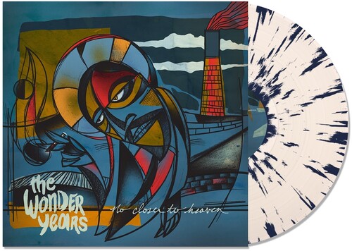 The Wonder Years - No Closer To Heaven 2LP (Clear w  Blue Splatter Vinyl) Online Hot Sale