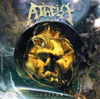 Atheist - Jupiter LP (Yellow w Blue & Brown Splatter Vinyl) For Sale